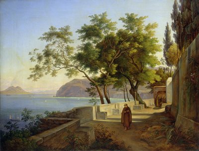 La Terrasse des Capucins à Sorrente, 1828 - Joachim Faber